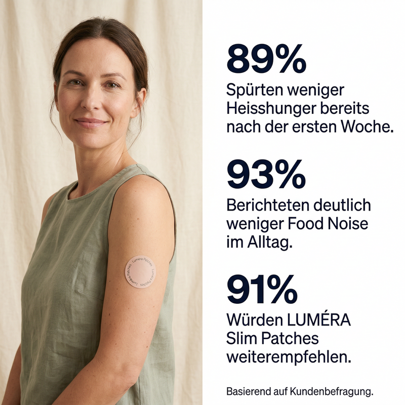SlimPatch — Kein Hunger. Kein Stress. Kein Gym.